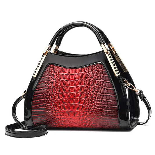 Fashion Crocodile Style Leather Bag