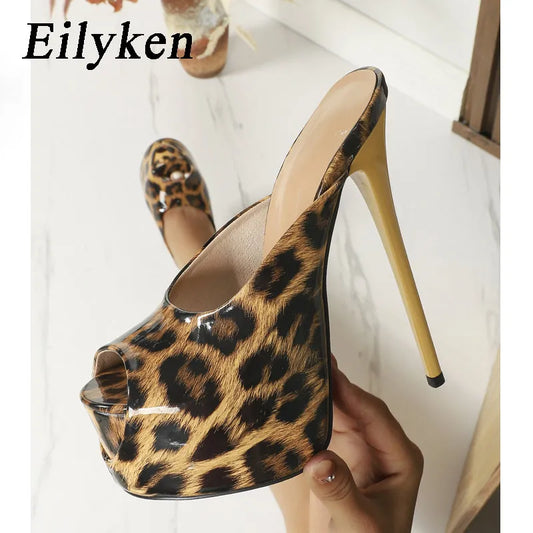 Stiletto Leopard 🐆 Platform Shoes