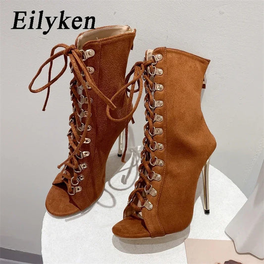 Royal Brown Lace up Boots